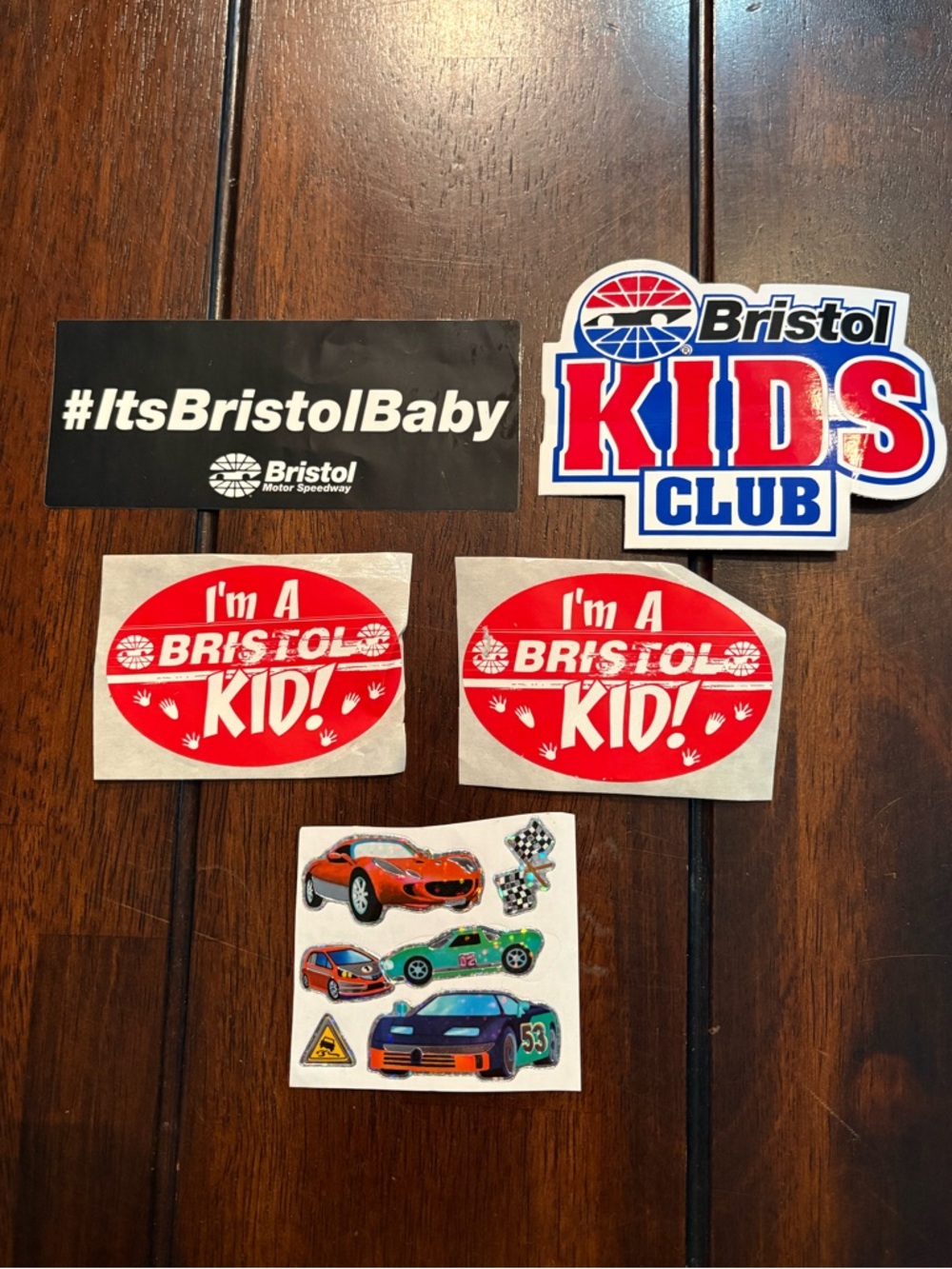 Bristol Motor Speedway & Kids Club Sticker Pack